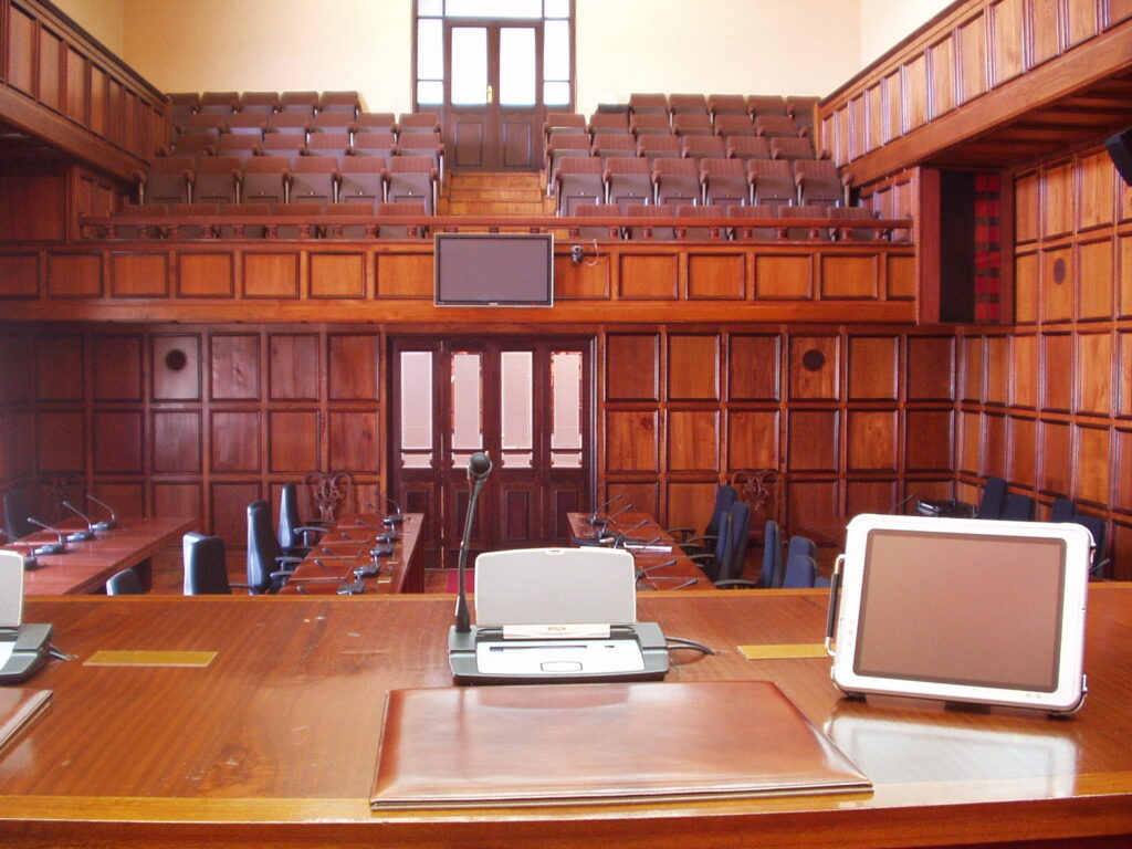 Sala de plenos de La Laguna